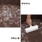 Pet Hair Remover Roller - Dog & Cat Fur Remover with Self-Cleaning Base - Efficient Animal Hair Removal Tool - Perfect for Furni