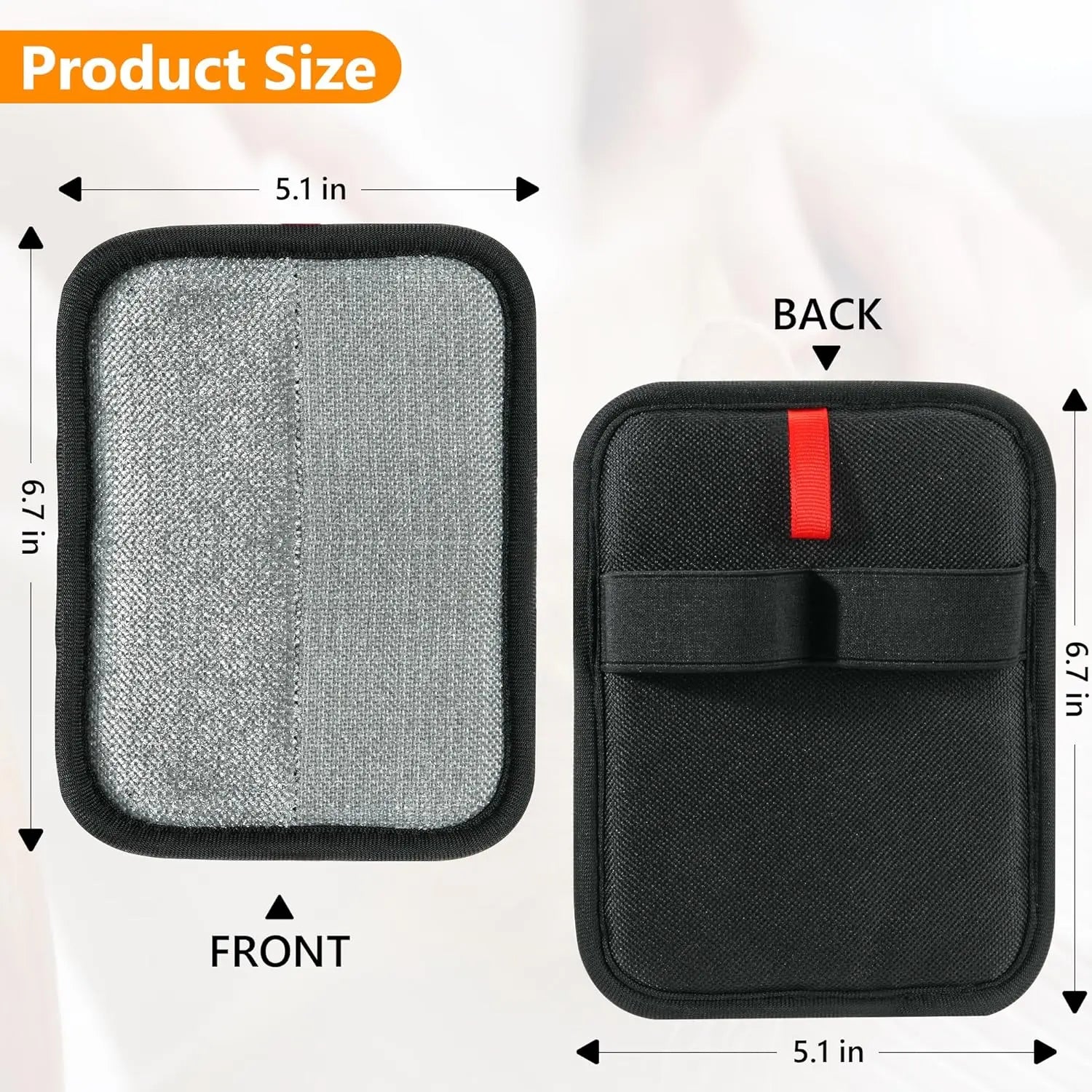 Pet Hair Removal Tool Reusable Static Removal Gloves, Double-Sided Grooming Gloves for Pets, Removes Pet Fur Hair for Carpets