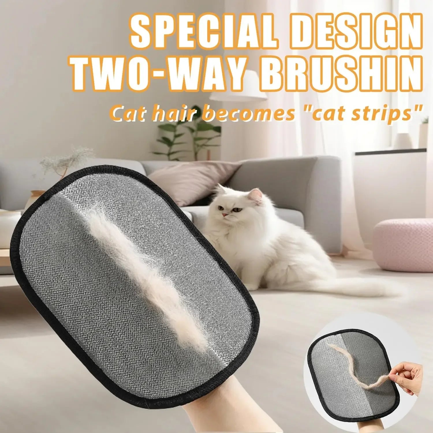 Reusable Cat Grooming Gloves Electrostatic Pet Hair Removal Mitts Cat Dog Hair Remover Brush Sticking Device Home Hair Scraper